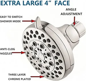 Niagara Conservation Vara Spa 5-Spray Shower Head.