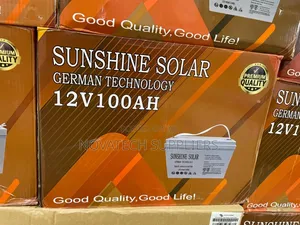 100ah German Technology Sunshine Solar Battery Willo
