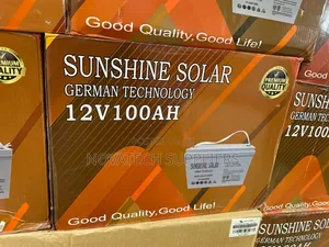 100ah German Technology Sunshine Solar Battery Oakle
