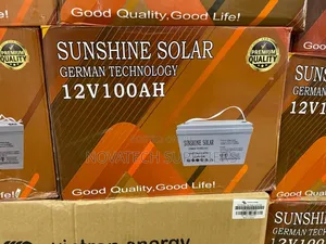 100ah German Technology Sunshine Solar Battery Vamn