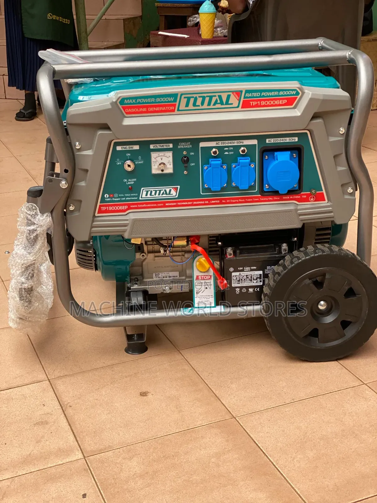 8kw Total Gasoline Generator Tp190006ep