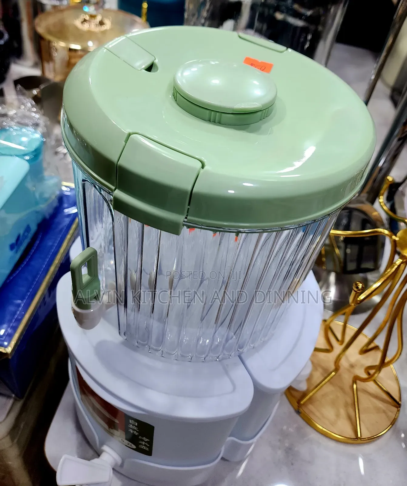 Beverage Dispenser 4l for Fridge Outdoor Party