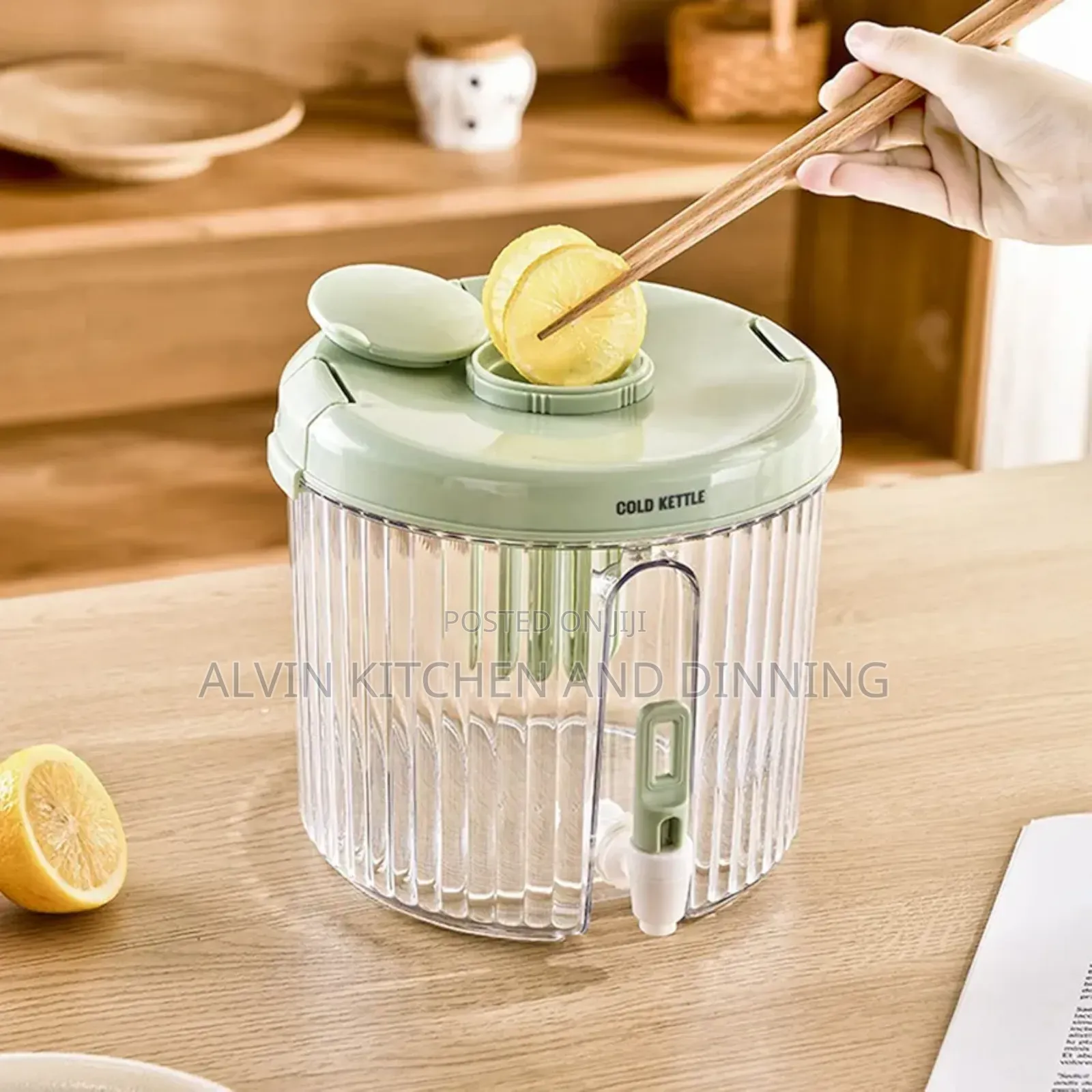 Beverage Dispenser 4l for Fridge Outdoor Party