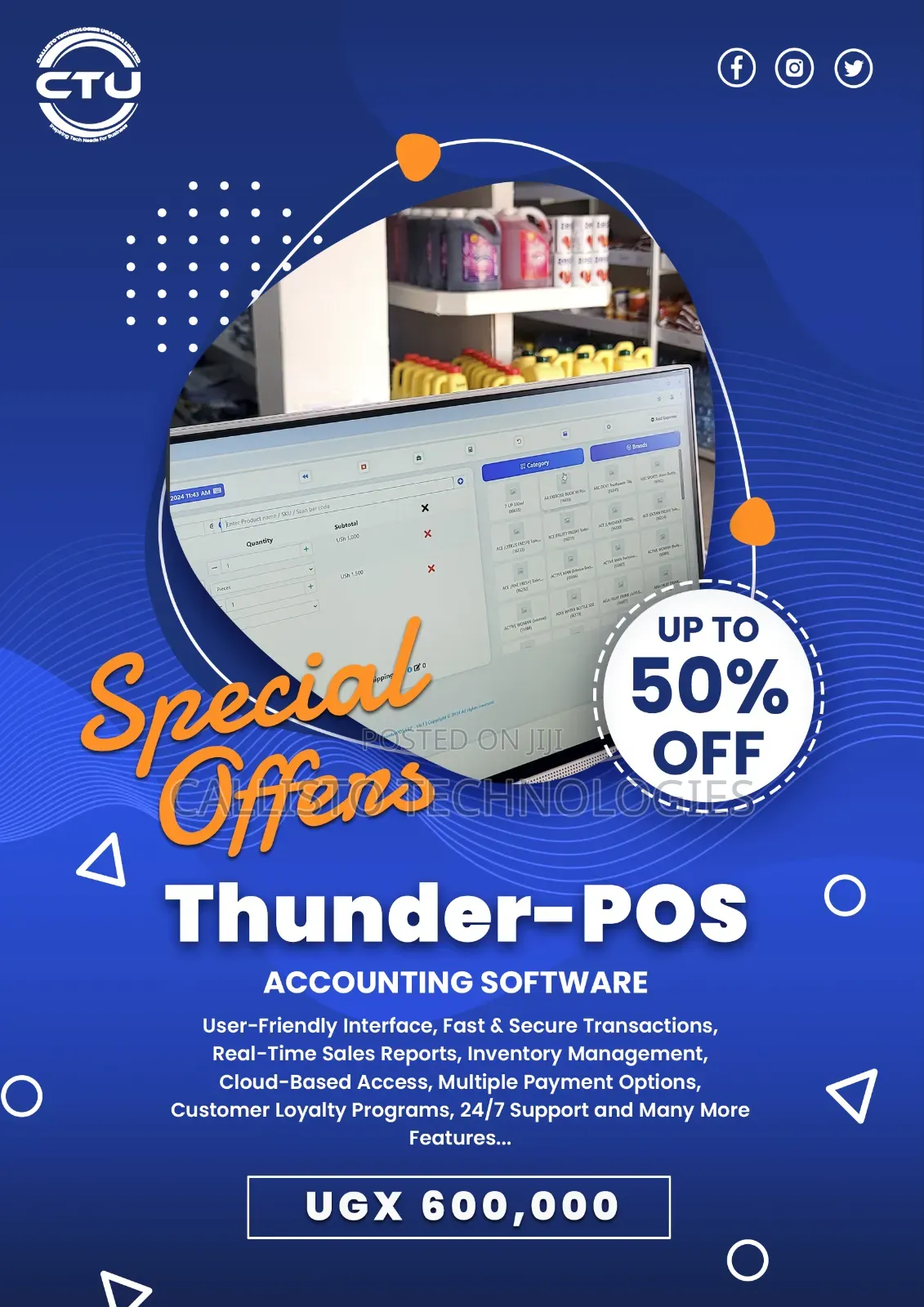 Thunder Point of Sale Software/System