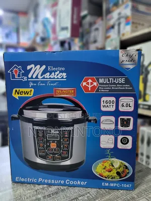 Electro Master 6liters Electric Pressure Cooker
