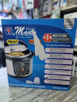 Electro Master 6liters Electric Pressure Cooker