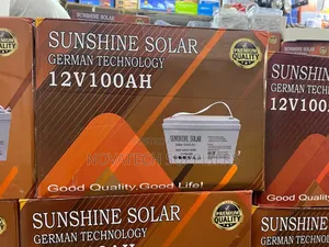 100ah German Technology Sunshine Solar Battery Havn