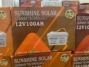 100ah German Technology Sunshine Solar Batteries Qwet