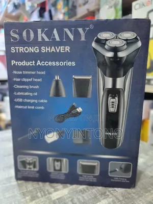 Sokany 3 in 1 Rechargeable Hair Clipper Nose Trimmer Shaver