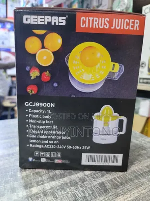 Geepas High-Quality Electric Citrus Juicer