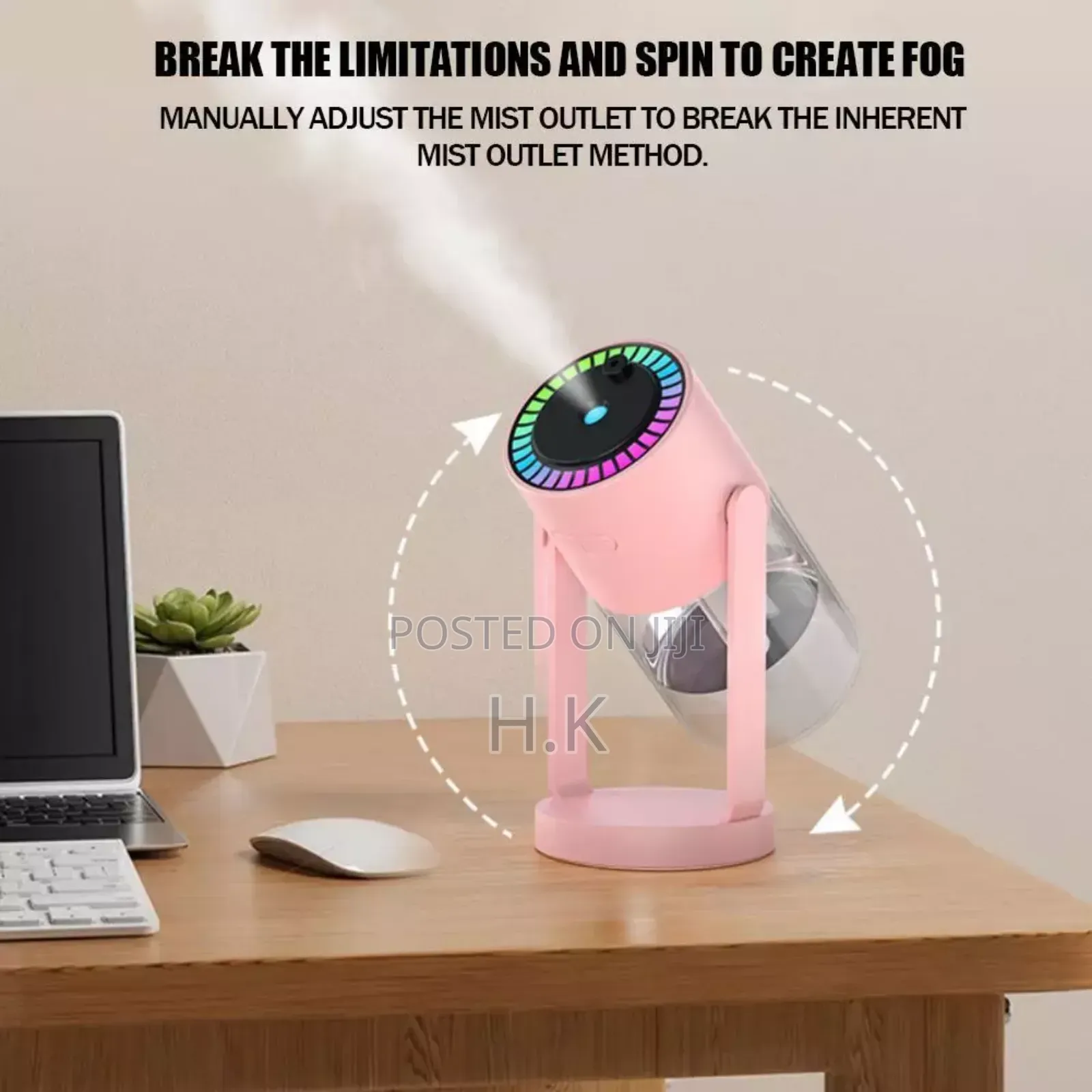 Ultrasonic Car Humidifier.