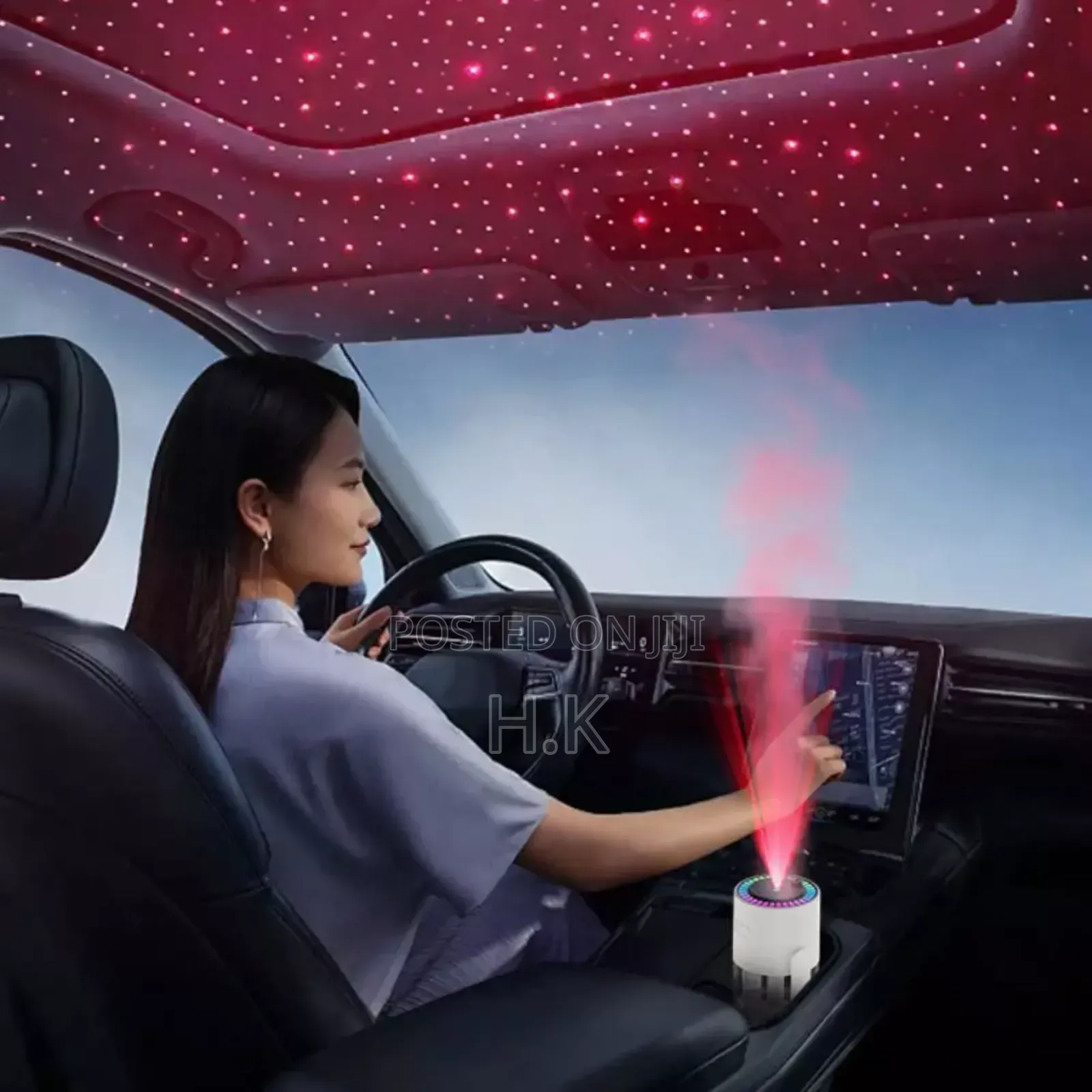 Ultrasonic Car Humidifier.