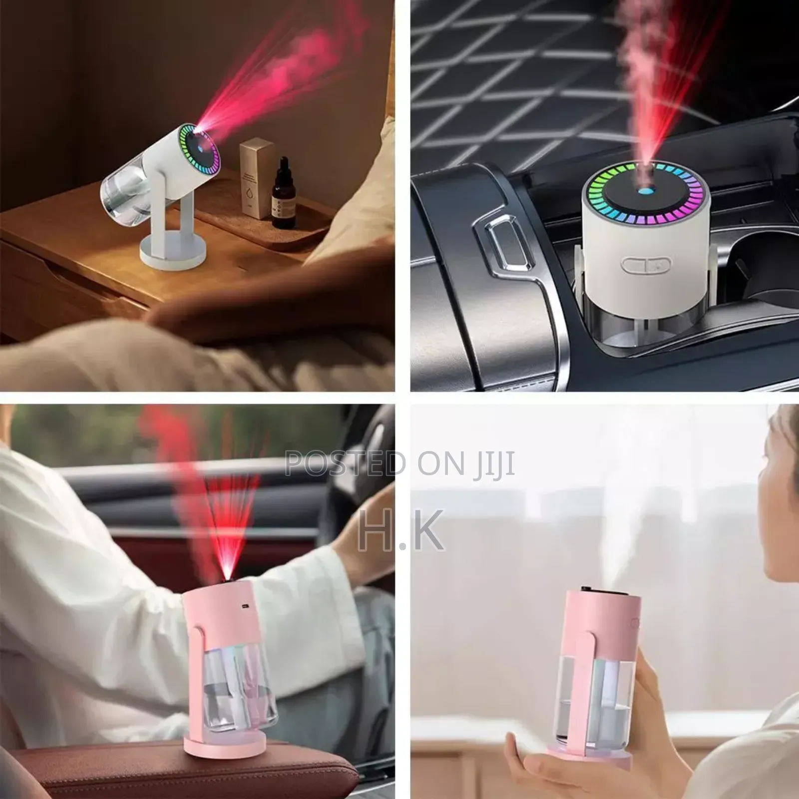 Ultrasonic Car Humidifier.
