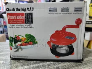 High-Quality Manual Food Chopper, Grater With Sharp Blades