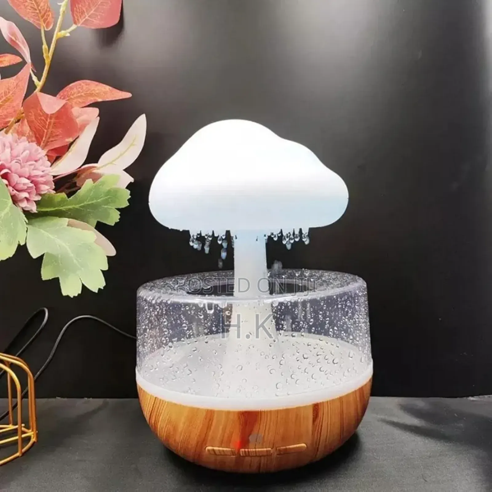 Xo Hf10 Raining Clouds Colorful Lights Humidifier