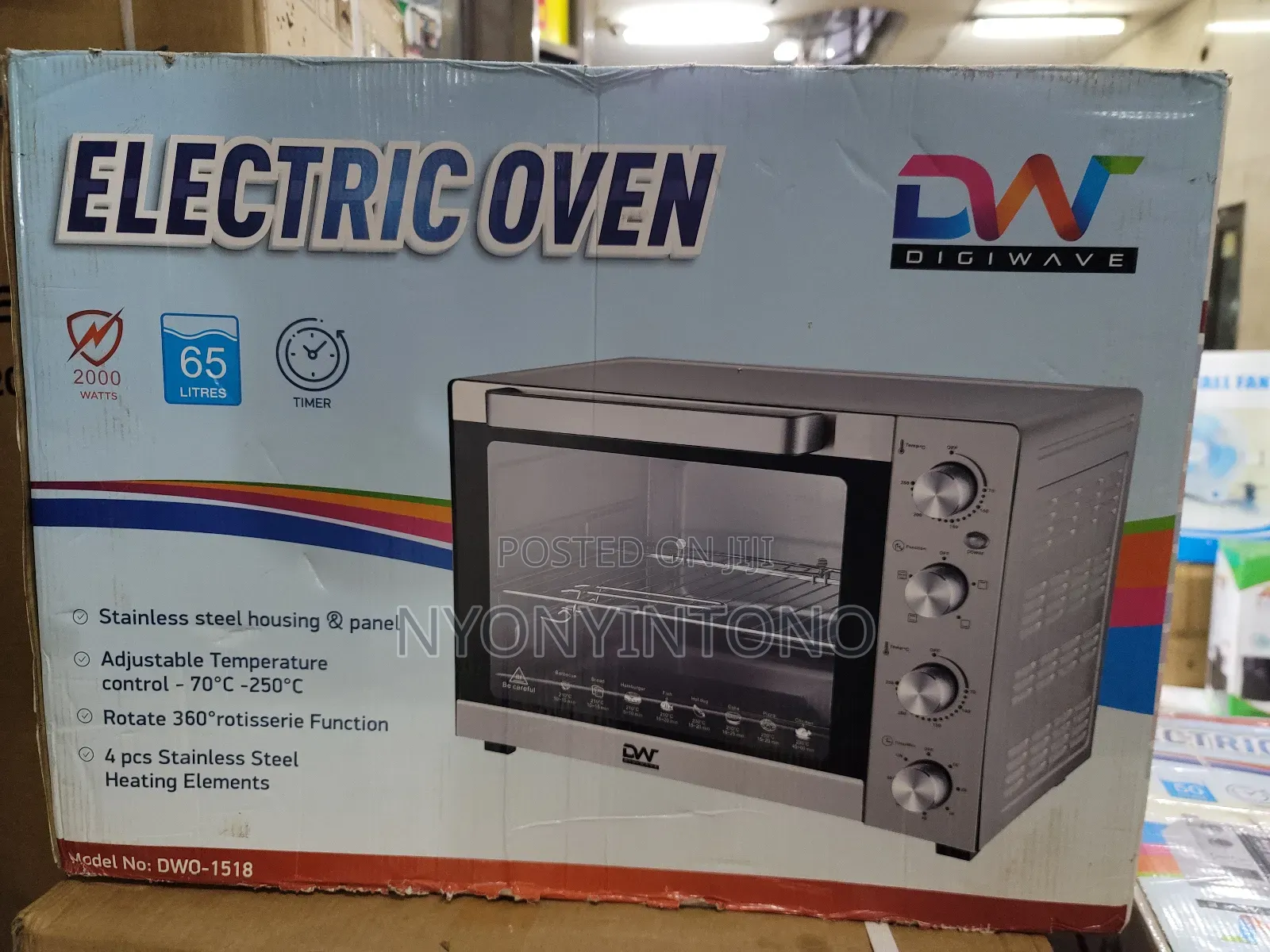 Digi Wave 65liters Automatic Electric Oven