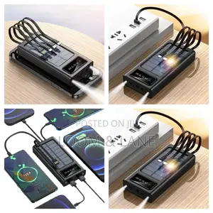 Treqa 30000mah Capacity Solar Energy Power Bank