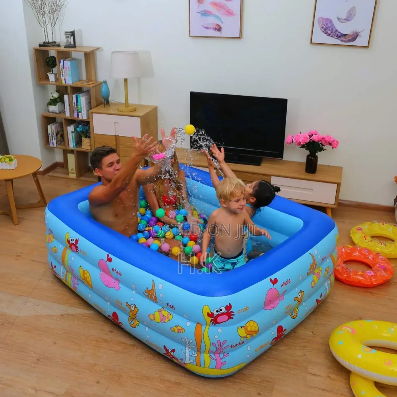 Yoyo Baby Square Inflatable Pool