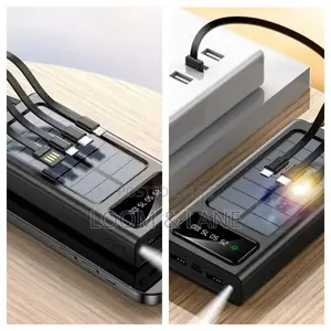Treqa 30000mah Capacity Solar Energy Power Bank