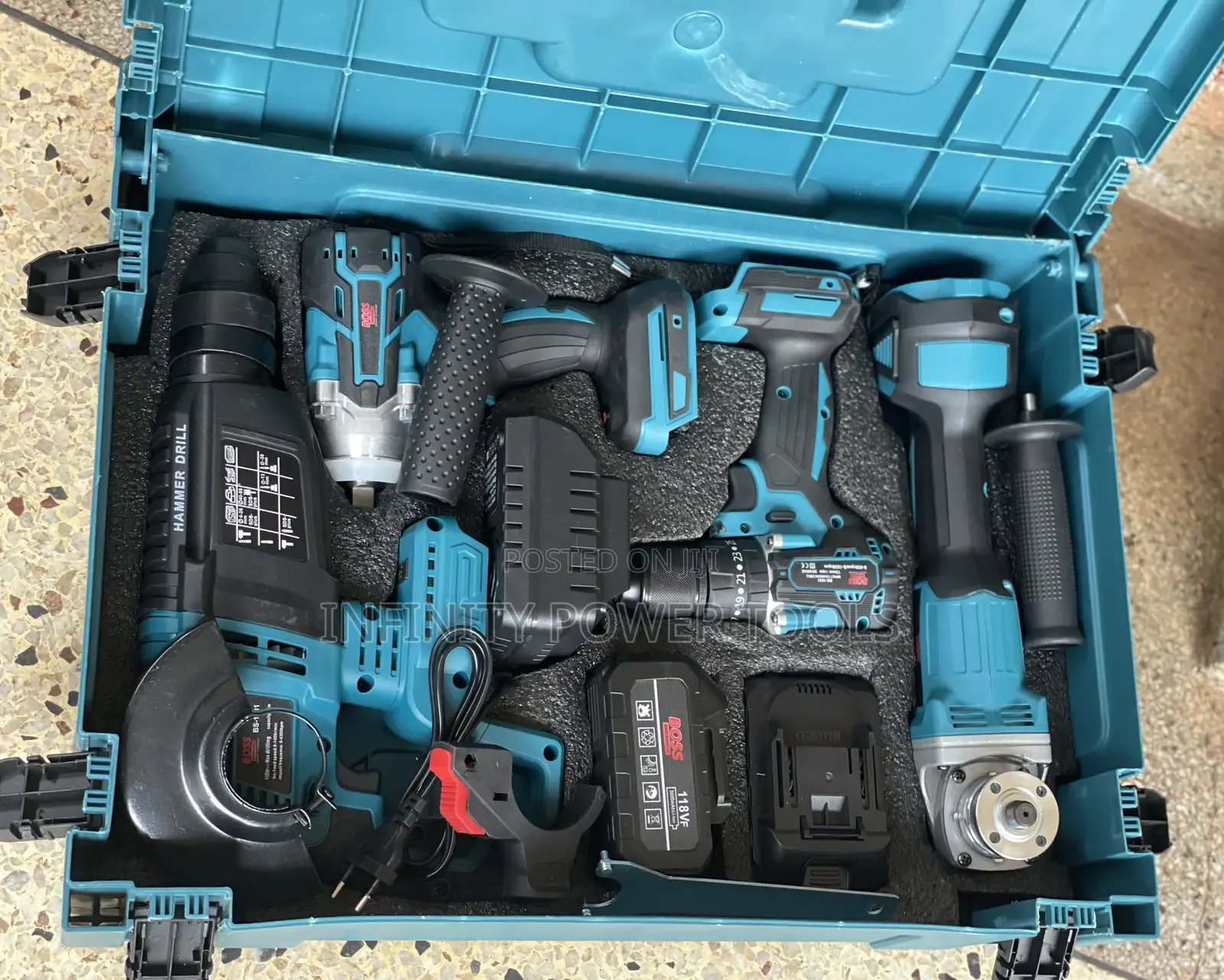 Rechargeable Hand Tool Set