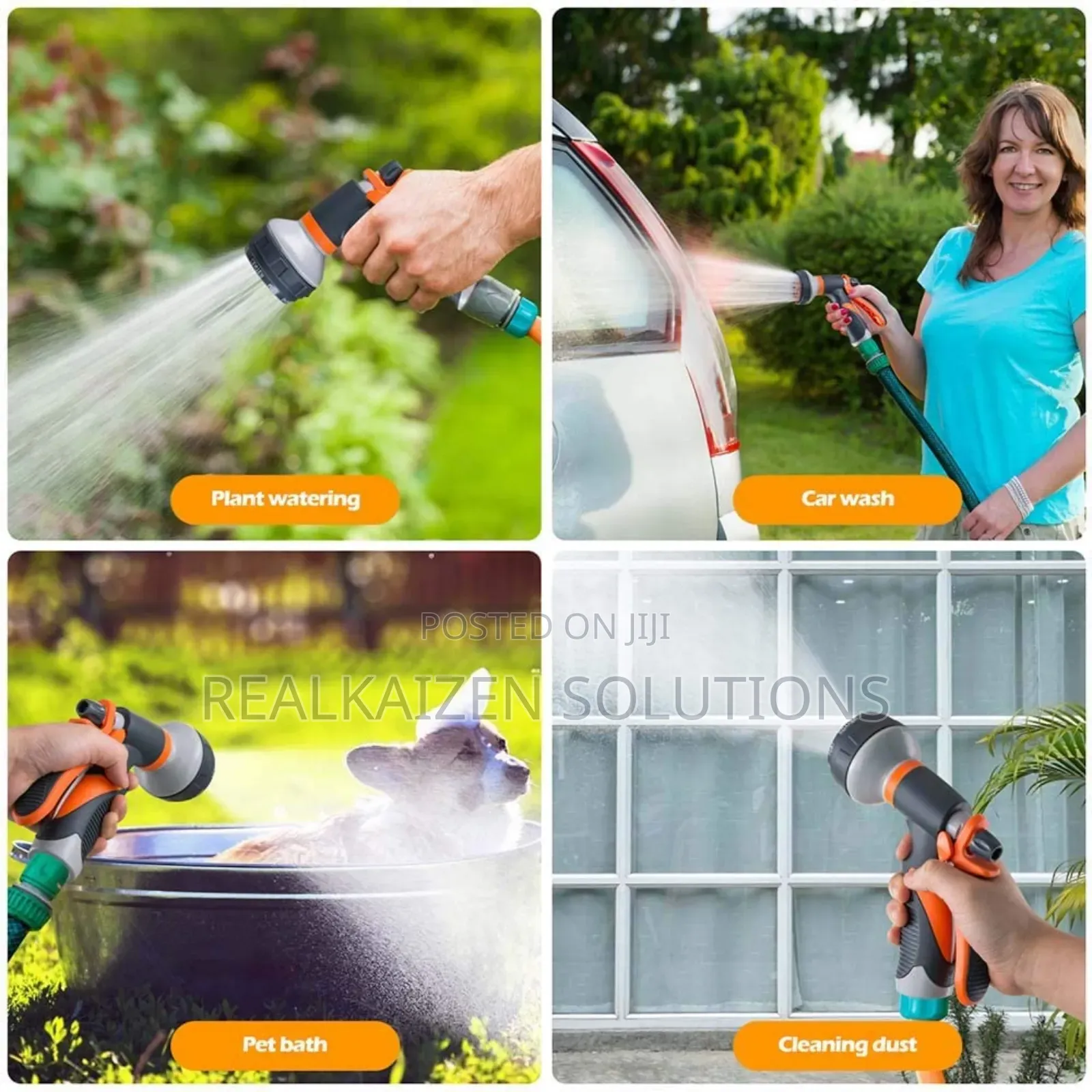 Cool Suit Pressure Washing Water Gun With Hose Connectors