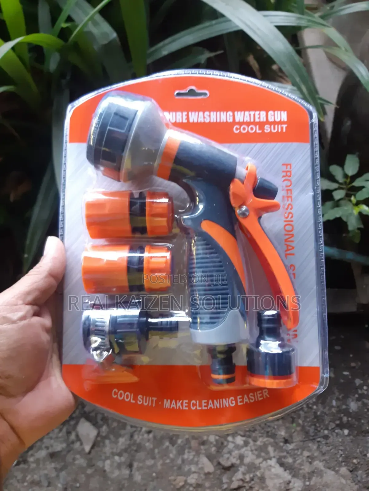 Cool Suit Pressure Washing Water Gun With Hose Connectors