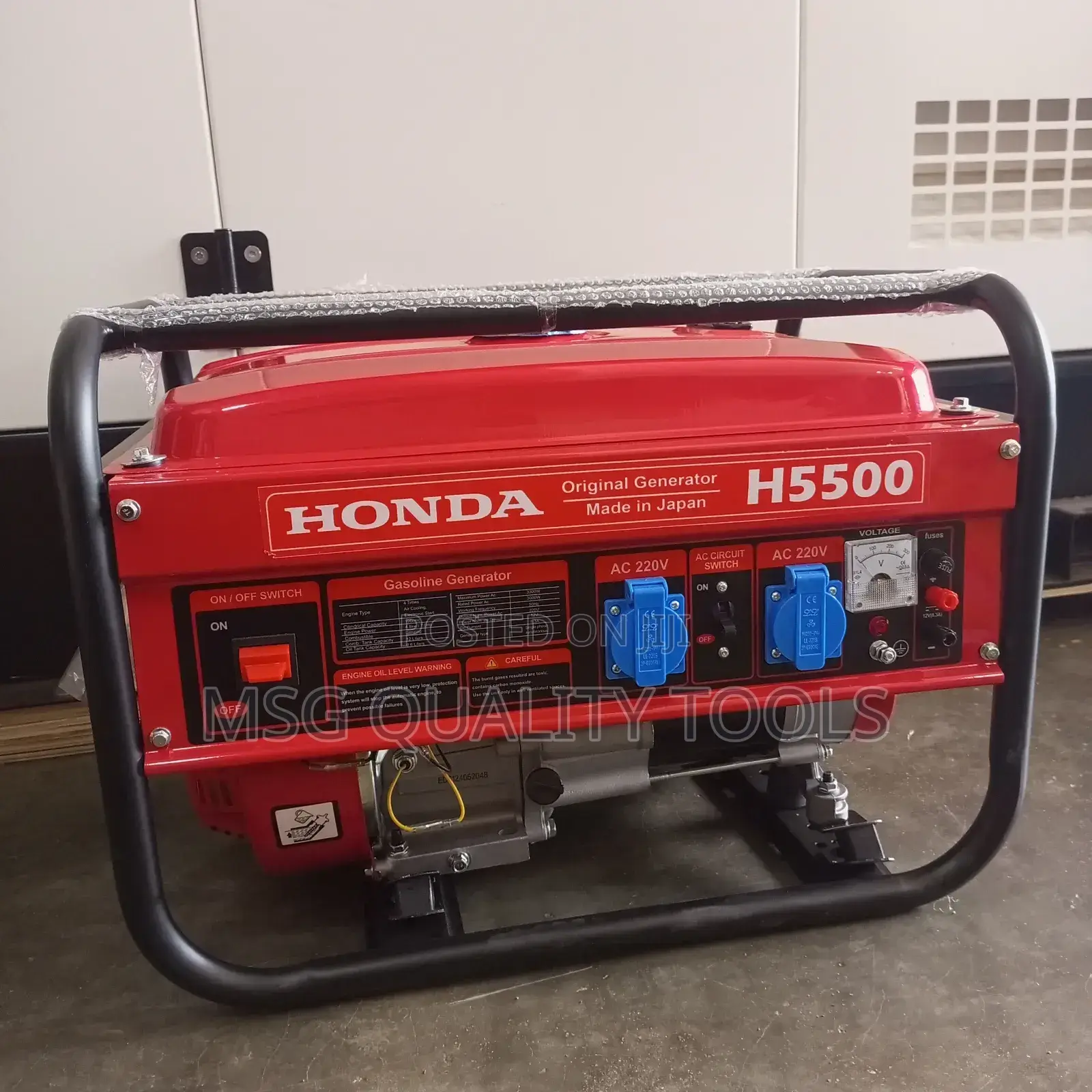 Gasoline Generator 4.8kw