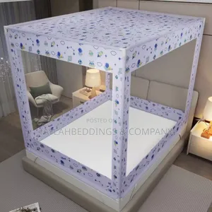 Three Door Square With Free Installation of Mosquito Net