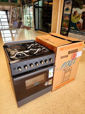 60cm by 60cm Pixels Gas Cooker (3+1) With a Turbo Oven Fan