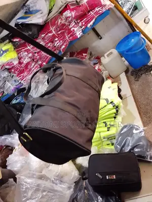 Plain Gym Bag Black Color