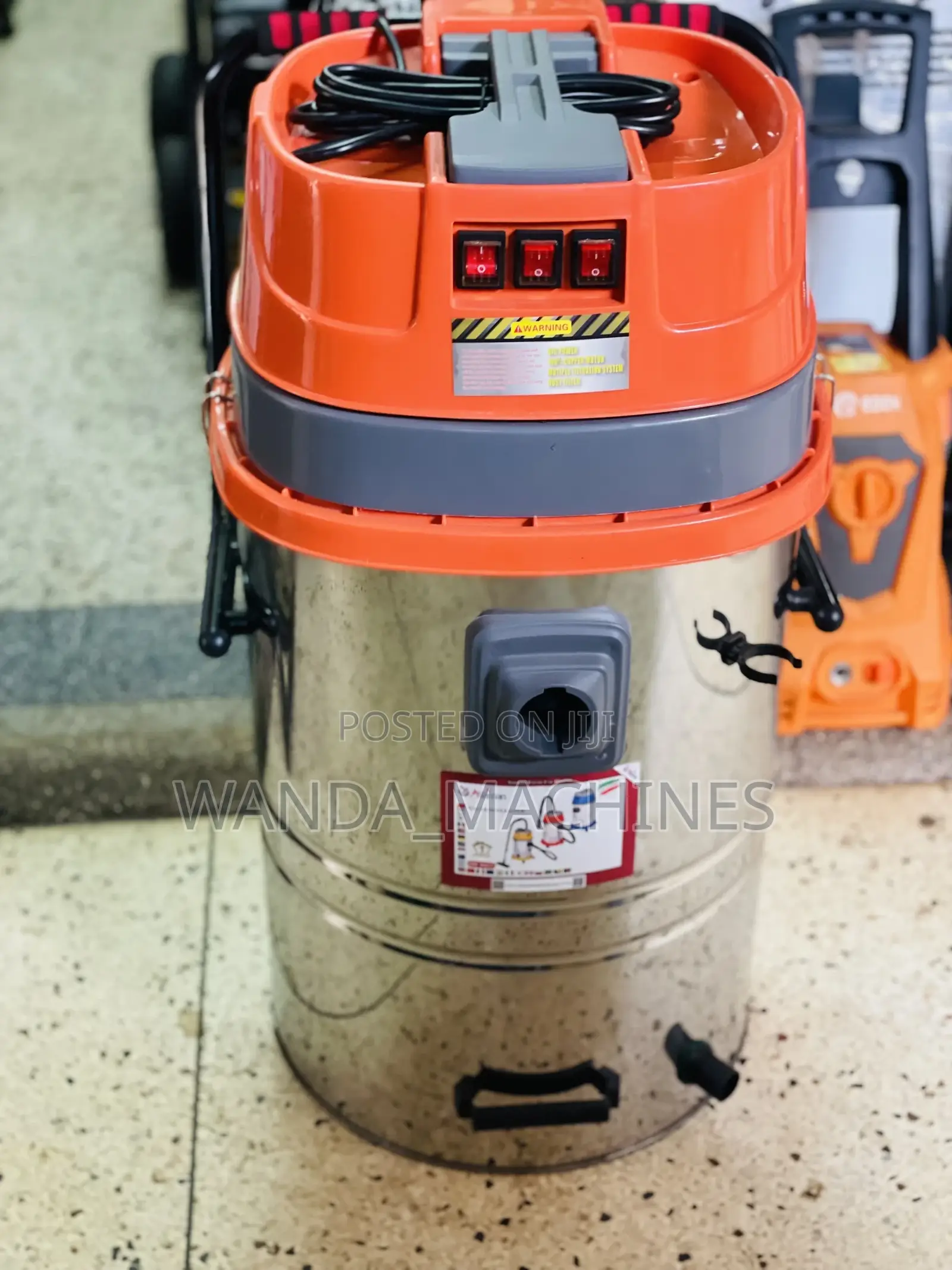 Heavy Duty 80l Professional Vacuum Cleaner