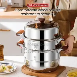 28cm Stainless Steel Food Steamer (New)