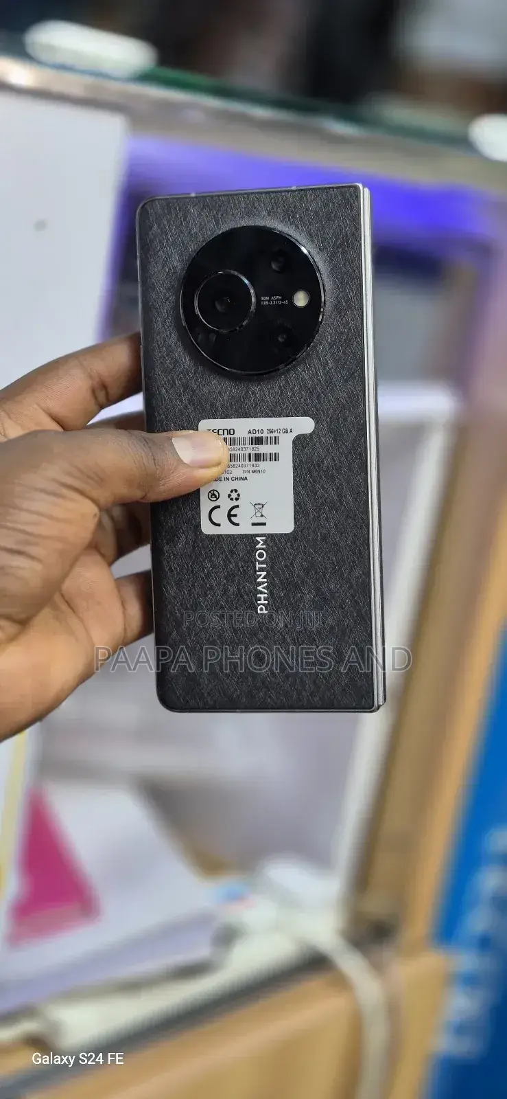 Tecno Phantom V Fold 256 GB Black