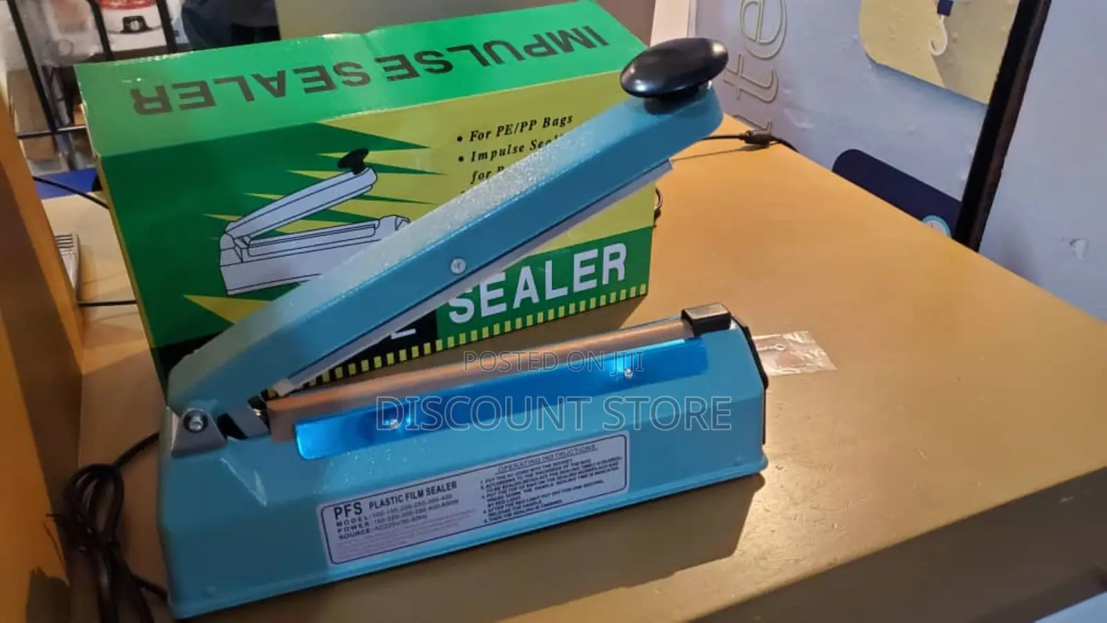 Electric Sealing 200mm Impulse Sealing Machine