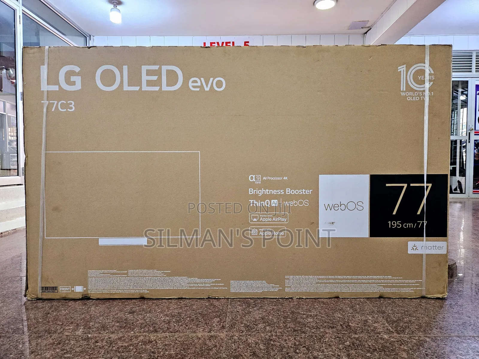 Oled Evo 77" C3 High End Smart Tv