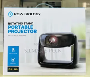 Powerology Rotating Stand Portable Projector