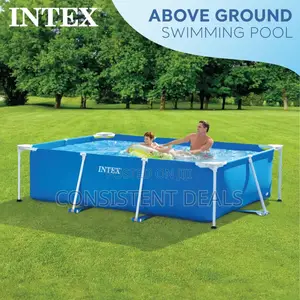 Intex Steel Frame 2.6m Rectangular Swimming Pool
