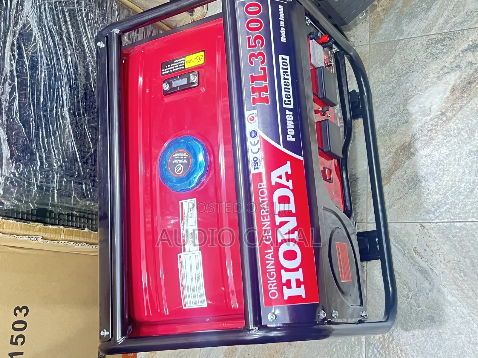 Honda Model Hl3500 Genarator
