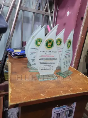 Glass Plaque