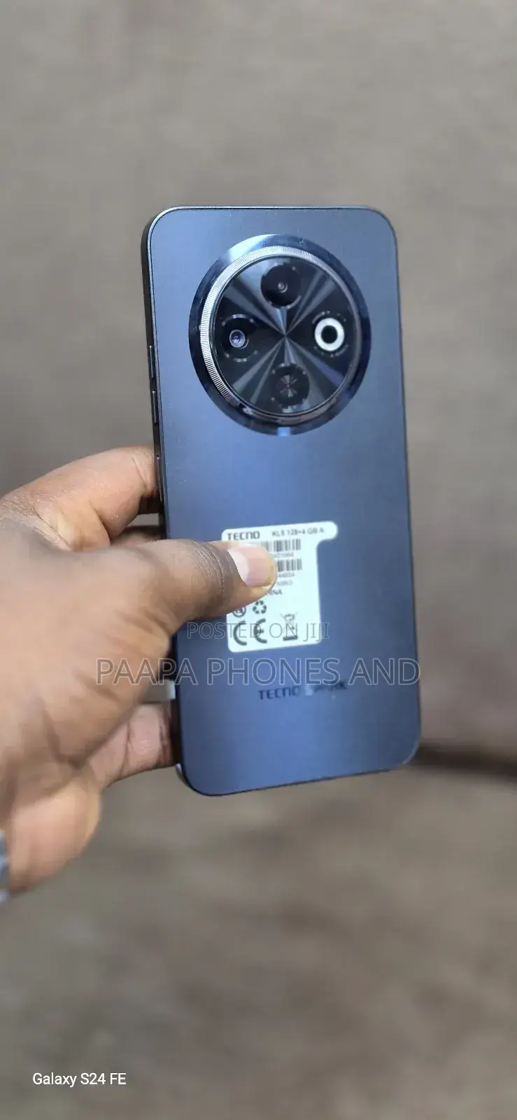 Tecno Spark 30C 128 GB Black