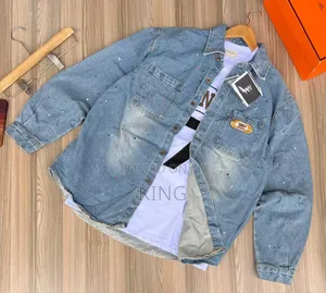 Draped Jean Shirt