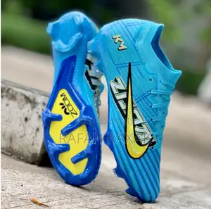 Original Blue Nike Zoom Mercurial 15 Elite Km Football Boots