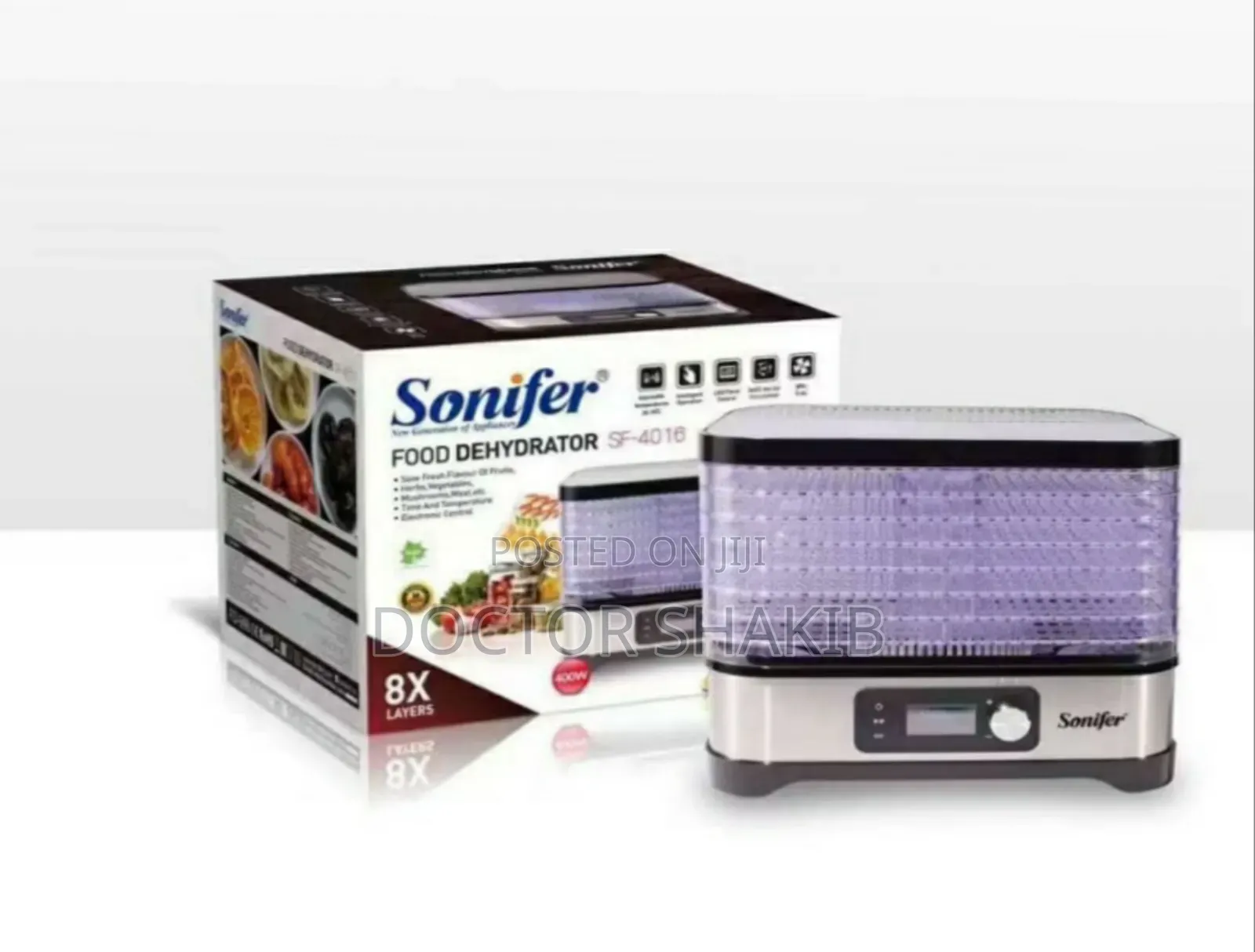 8 Layer Sonifer Food Dehydrator