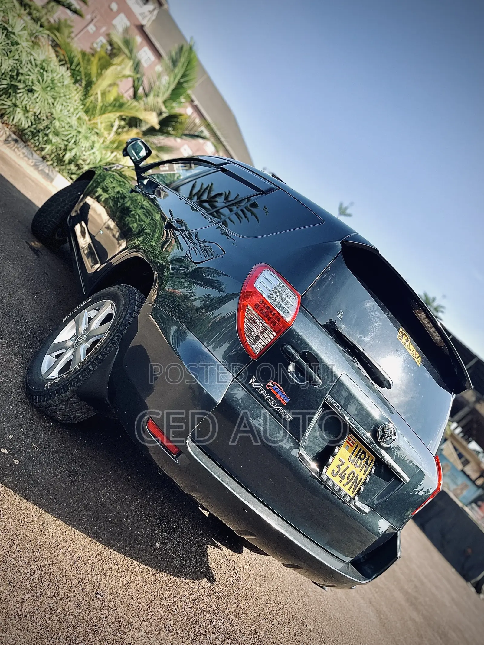 Toyota Vanguard 2008 Gray