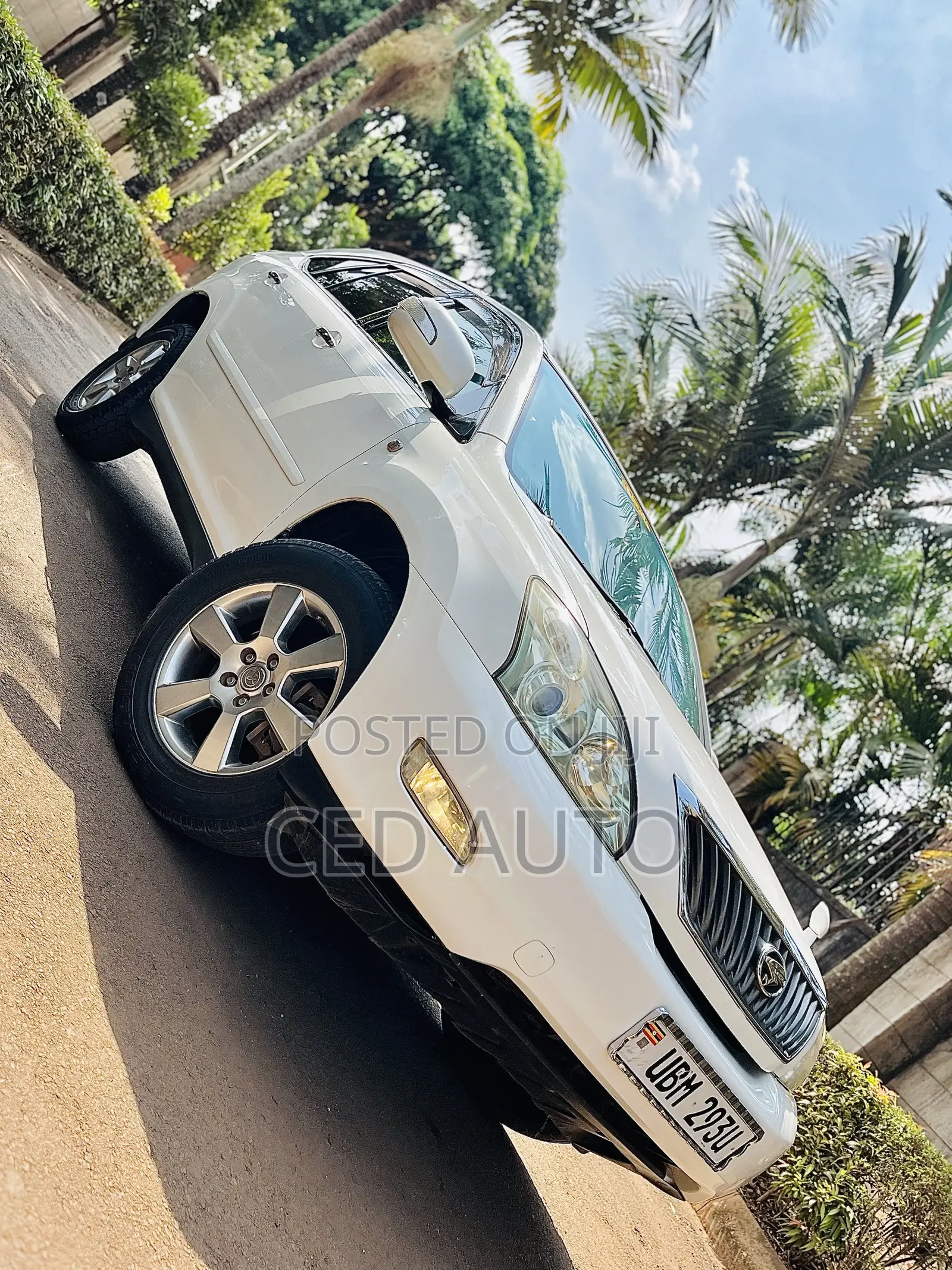 Toyota Harrier 2008 White