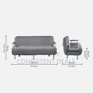 3 Seater Foldable Sofa