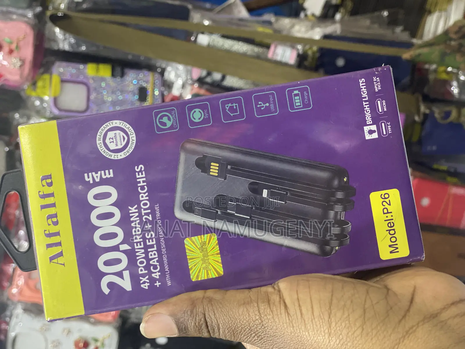 Alfalfa 20000mah 4x Power Bank
