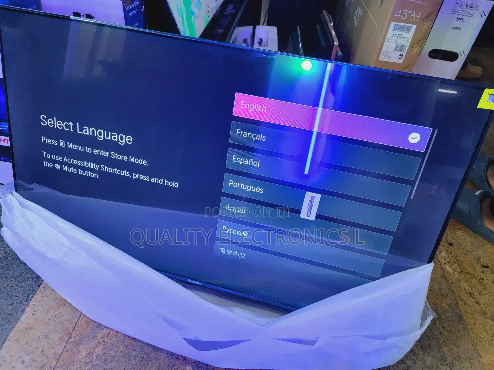 Hisense A4 Vidaa Tv 43 Inches (2)