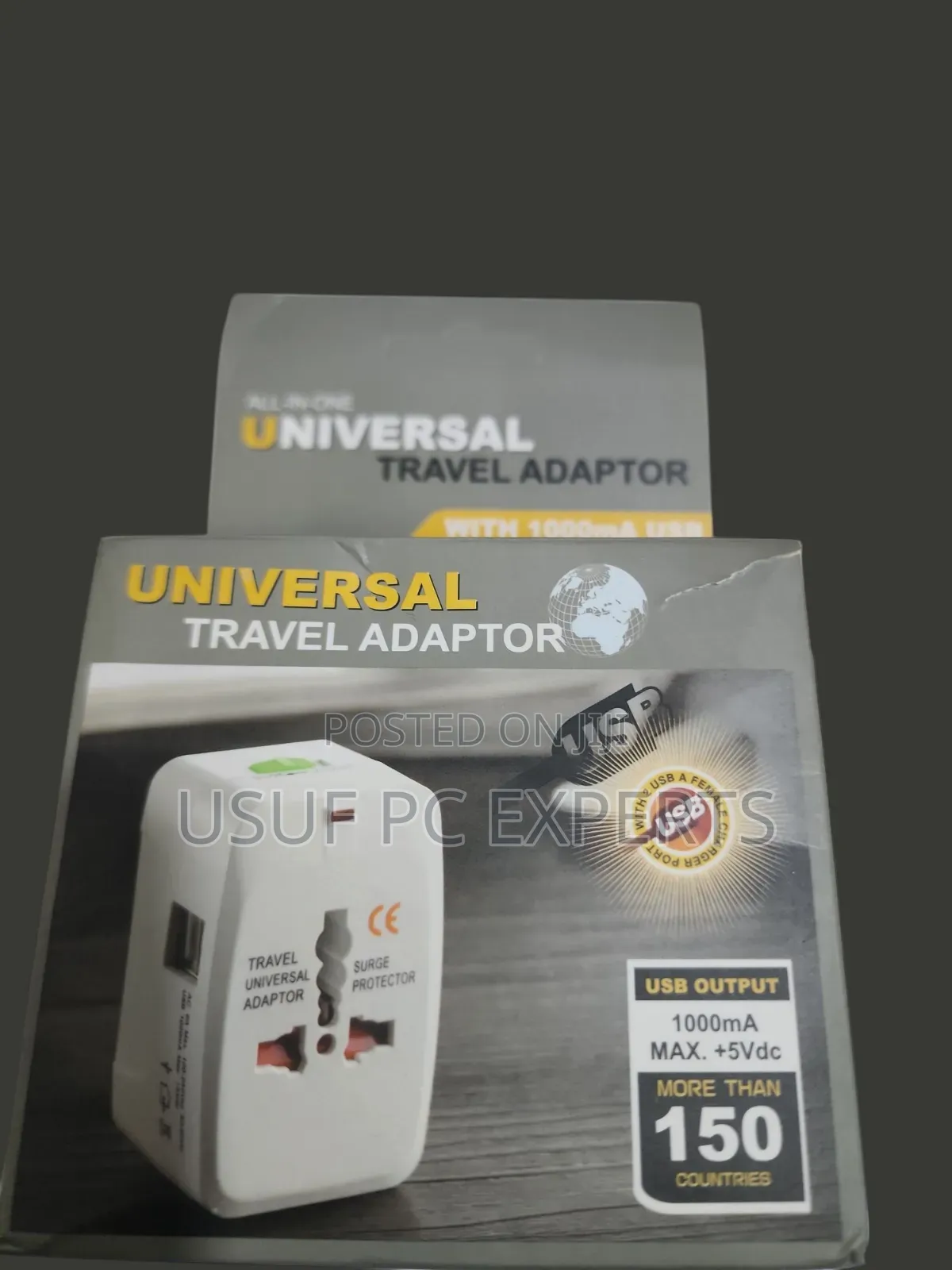Universal Travel Adaptor With Usb Ports