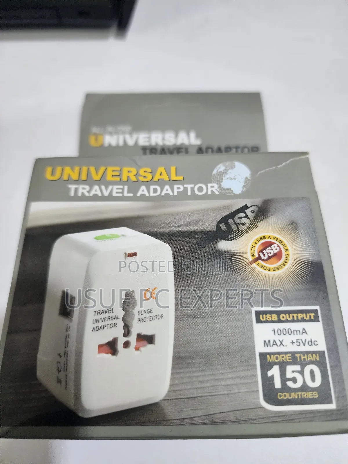 Universal Travel Adaptor With Usb Ports